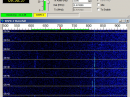 The WSPR screen shot of WG2XIQ's signal as seen at VK2DDI.